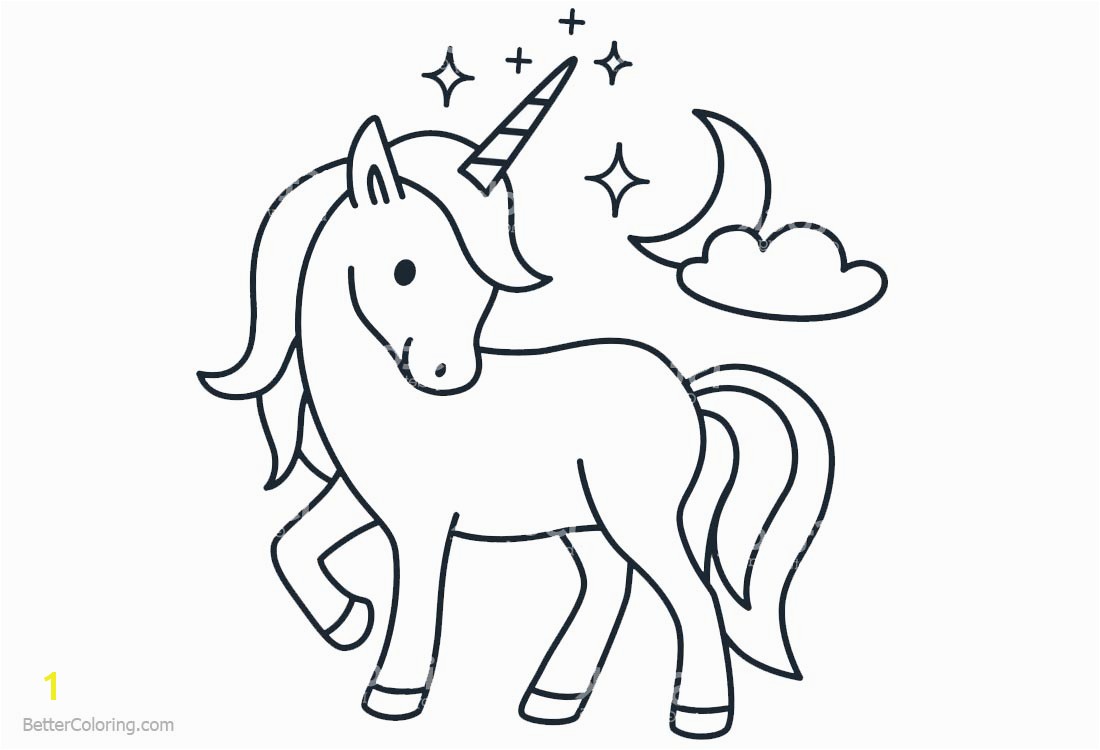 A Really Cute Girl Unicorn Coloring Page Design Kids Design Kids