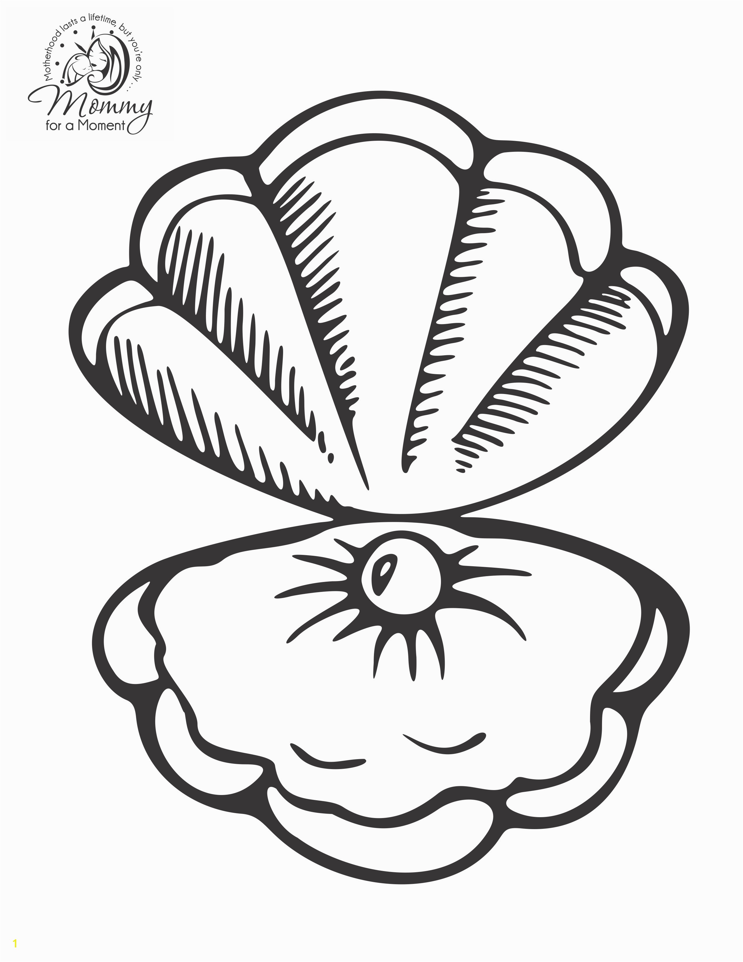 Best of seashell coloring sheet Download 1e Recycling Coloring Pages Inspirational Seashell Template Unique Recycling