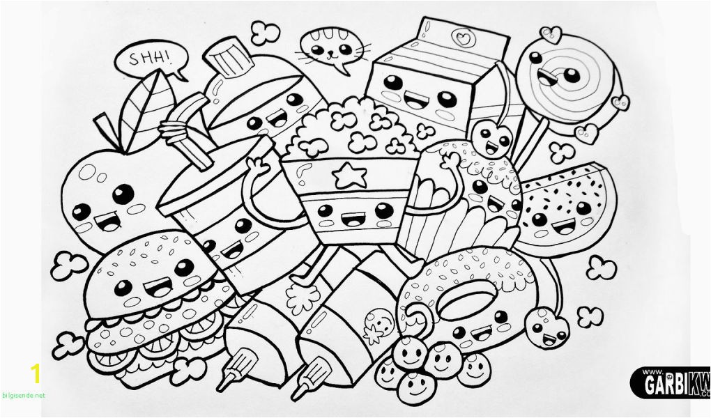 Kids Coloring Pages for Girls Kawaii Kitty Faces for Halloween Unique Coloring Book and Pages Kittyburger