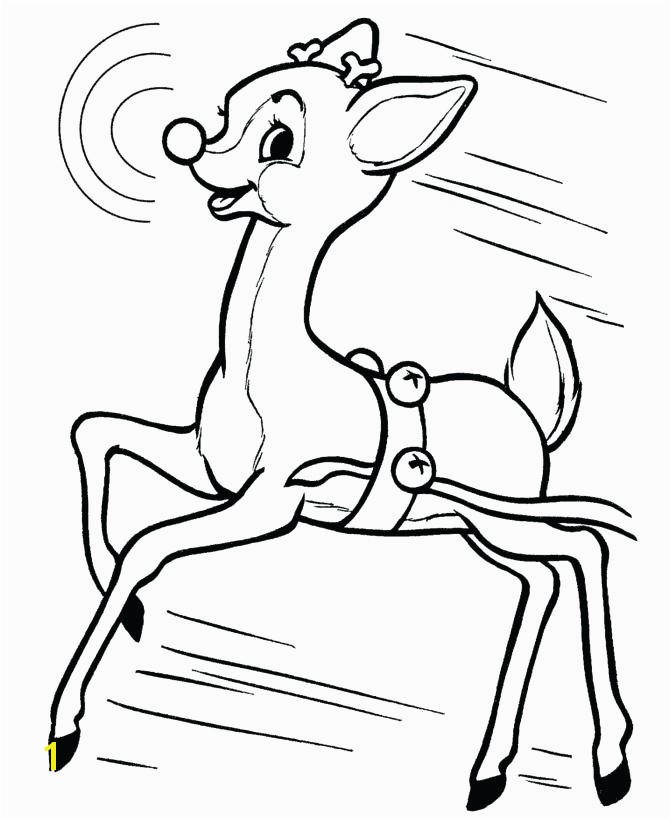 Coloring Pages Rudolph The Red N Nose Reindeer Page Will Go Down In History Sheet Best Rudulph Image