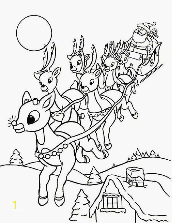 Rudulph Coloring Pages Red Nose Reindeer Coloring Pages Rudolph