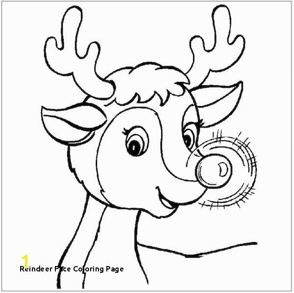 Rudulph Coloring Pages Reindeer Face Coloring Page Two Face Coloring Pages Two Face