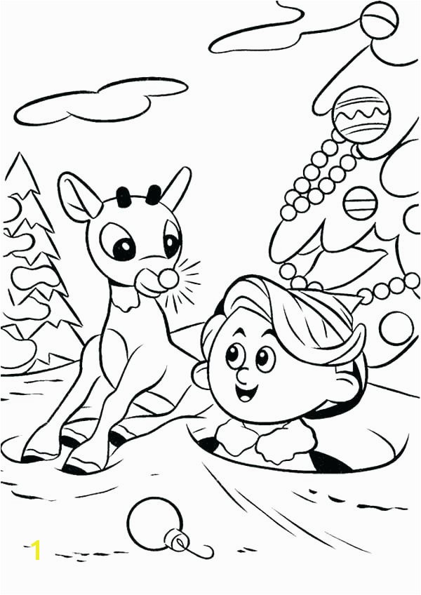 Rudulph Coloring Pages Rudolph Face Coloring Pages Bltidm