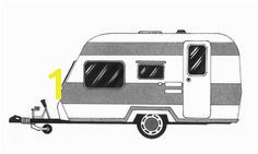 Rv Coloring Pages Instant Download Vintage Arrow Travel Trailer Printable Adult