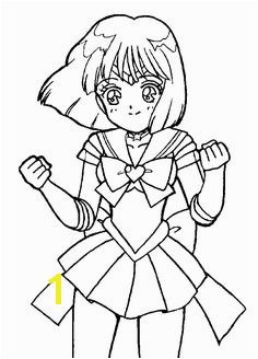 Sailor Saturn Cute · Sailor moon coloring pagesCute