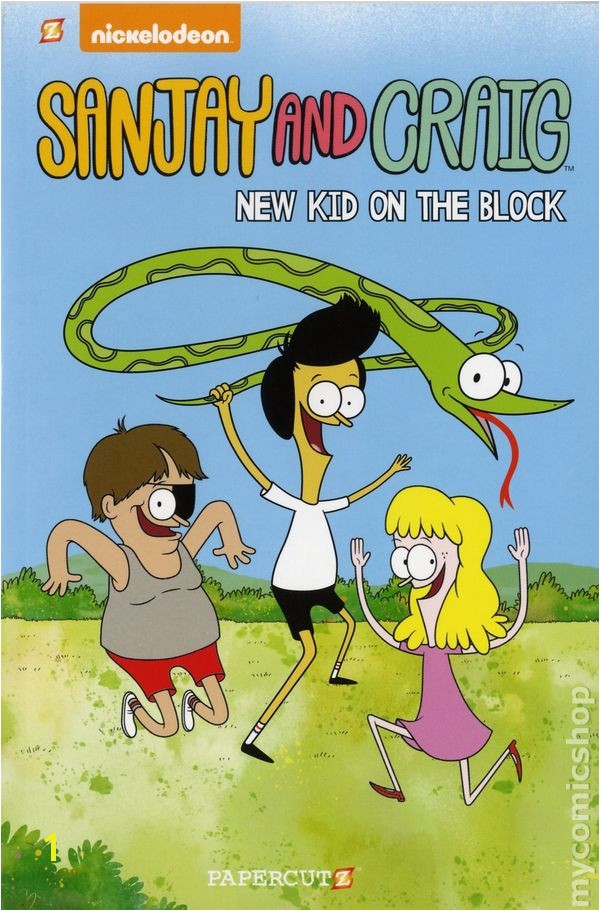 Sanjay and Craig Coloring Pages Sanjay and Craig Gn 2015 Papercutz Nickelodeon Ic Books