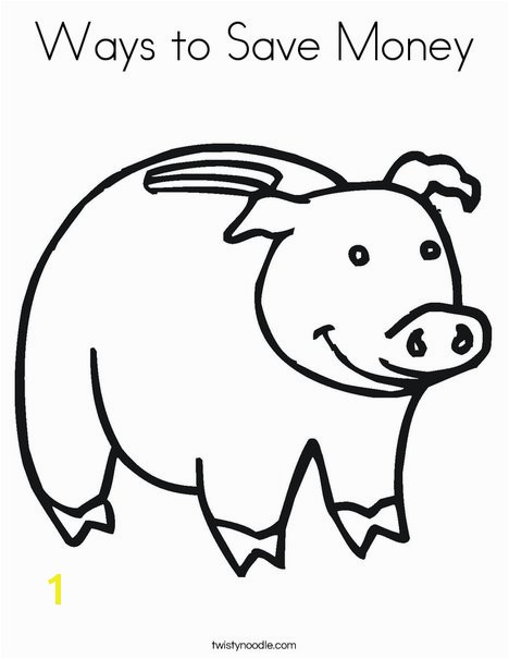 468x605 Ways to Save Money Coloring Page