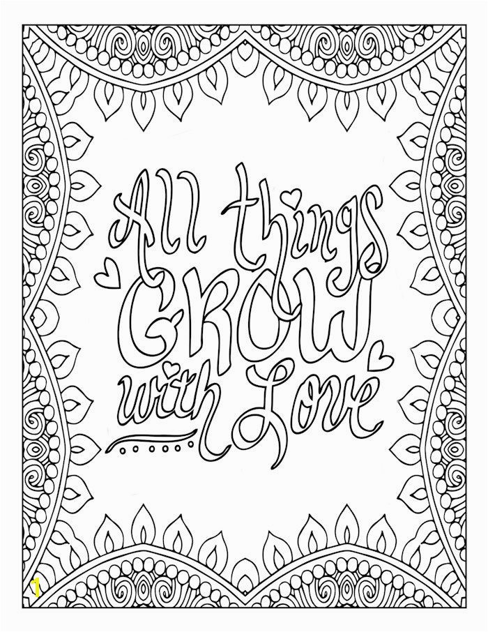 Motivational Word Art Coloring Page Inspirational Love Art Mandala Art Quote Typography Art by GsdladyCreations on Etsy