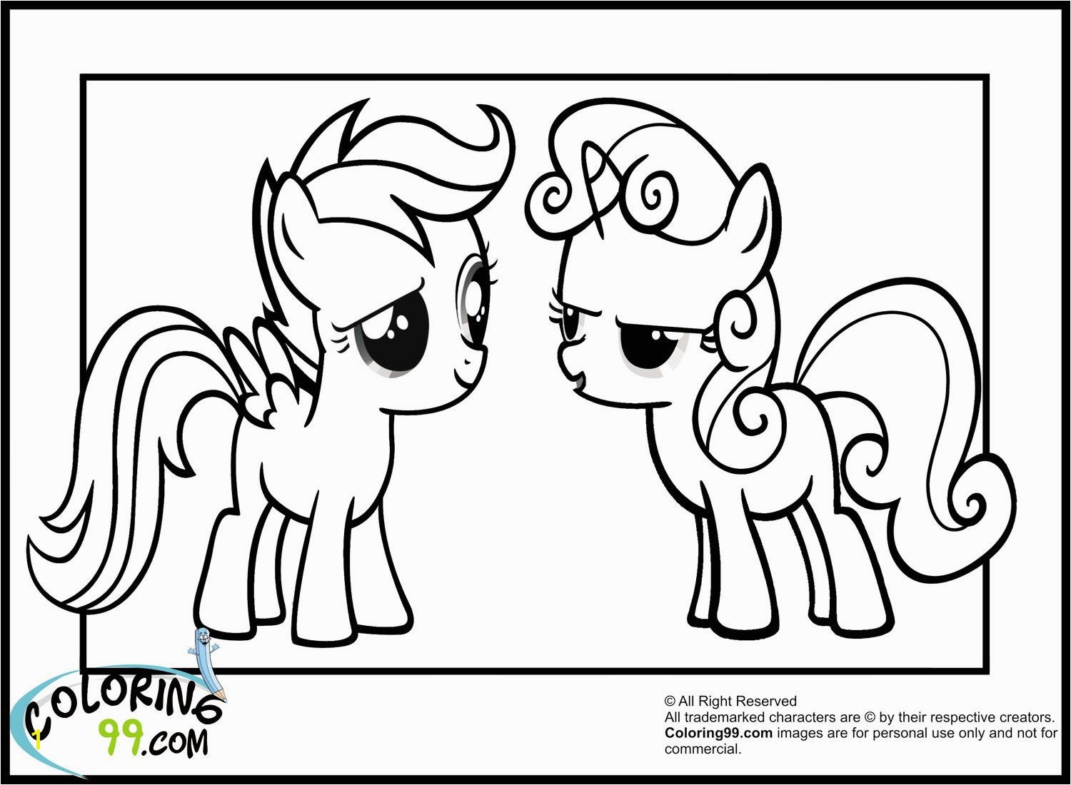 Scootaloo Coloring Page Mlp Scootaloo and Sweetie Belle Coloring Pages 15001100