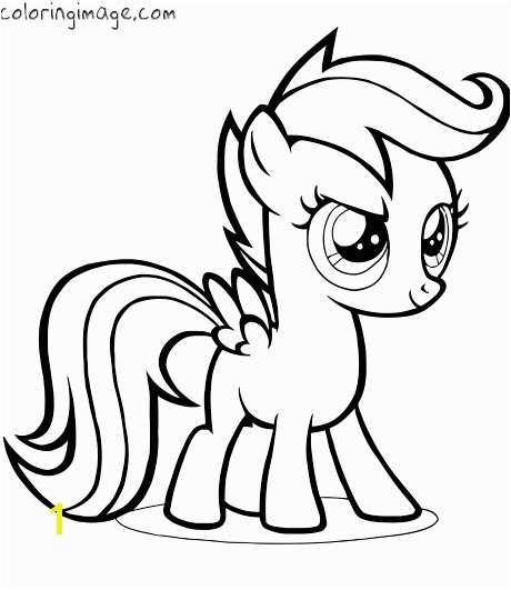 Scootaloo Coloring Page My Little Pony Coloring Page Scootaloo