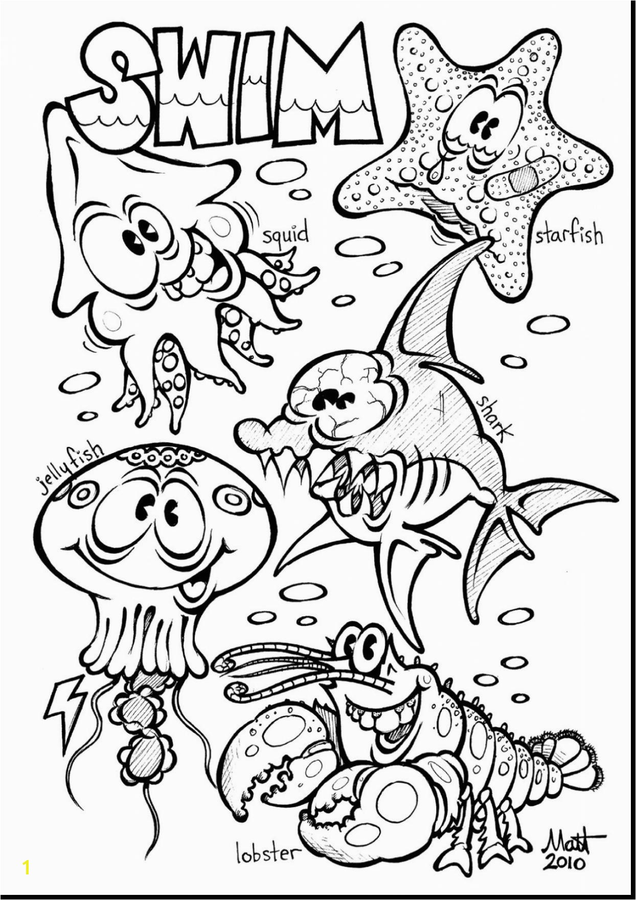 Sea Life Online Coloring Pages Ocean Life Coloring Pages to and Print for Free M8548 Free