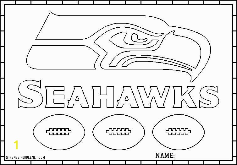 Seahawk Coloring Pages Nfl Logos Coloring Pages Lovely Seattle Seahawks Free Coloring Pages