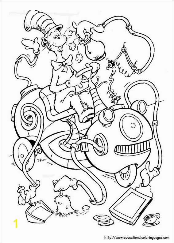 Dr Seuss Coloring Pages Celebrate Dr Seuss s Birthday with Your