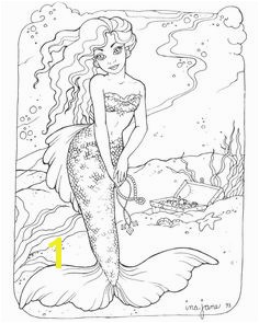 Sexy Mermaid Coloring Pages Realistic Mermaid Coloring Pages and Print for Free
