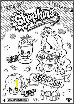 shopkins season 6 Doll Chef Club Donatina coloring pages printable and coloring book to print for free Find more coloring pages online for kids and adults