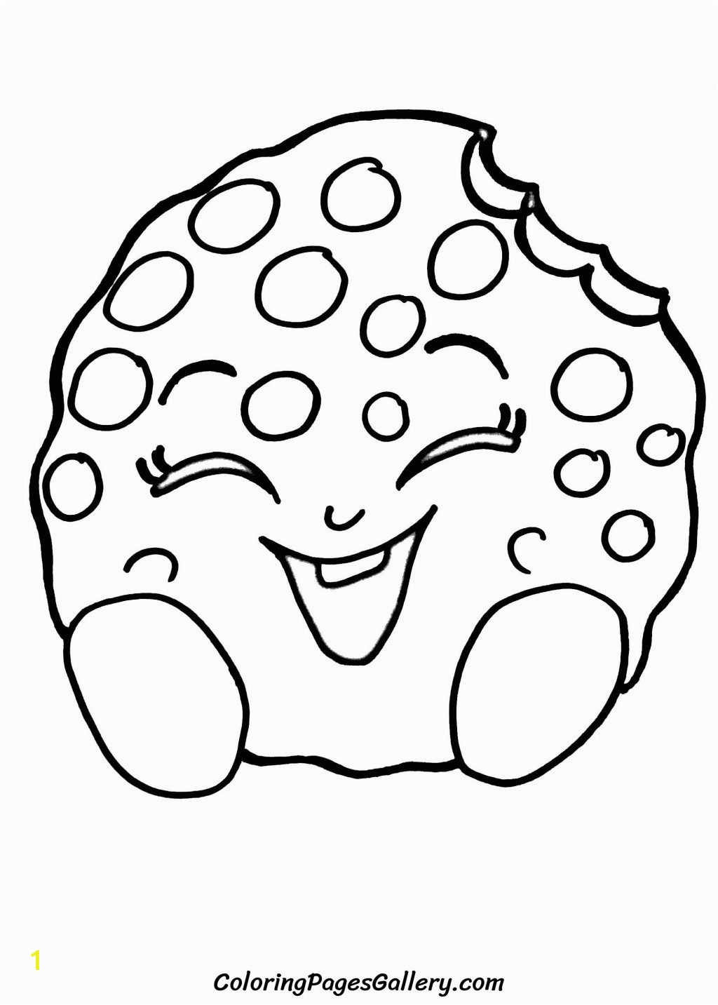 1024x1433 Kooky Cookie Coloring Pages Printable 4 T Christmas Cookies Best