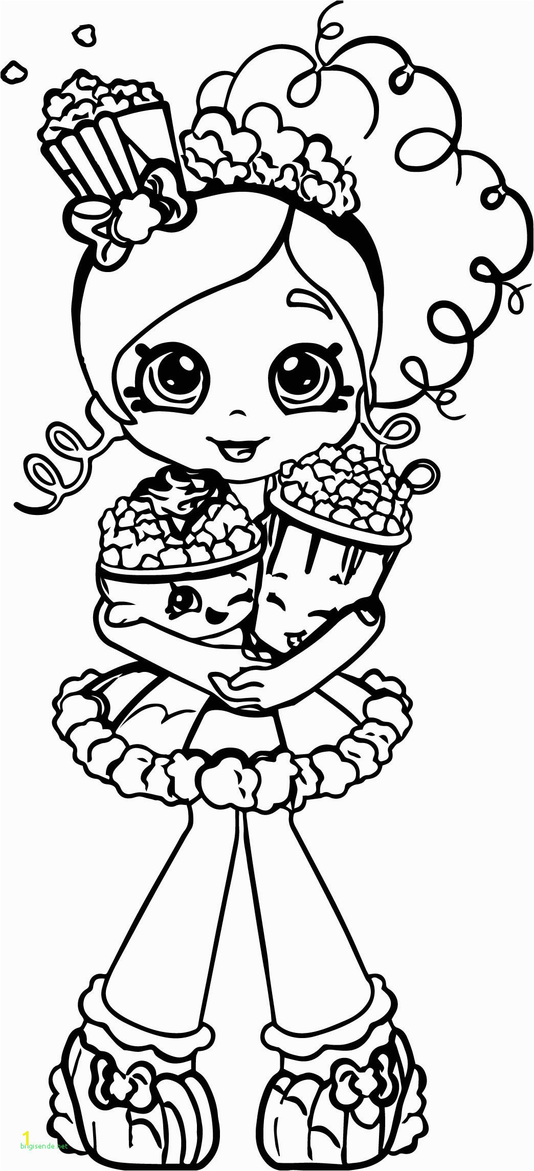 Shopkins Poppy Corn Coloring Page Luxury Coloring Pages for Girls Shopkins Printables Alphabet