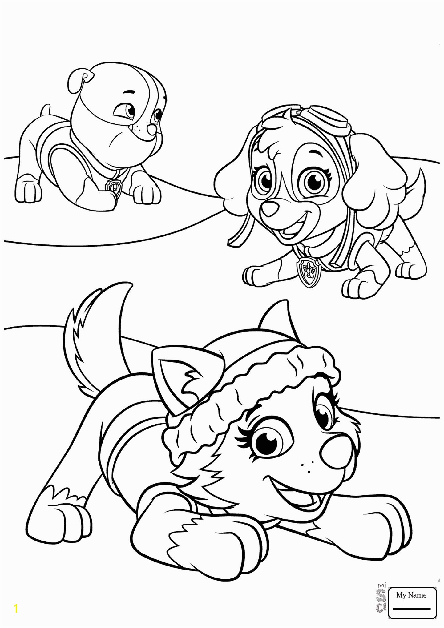 Coloring Pages Paw Patrol 30 Elegant Paw Patrol Coloring Page Cloud9vegas