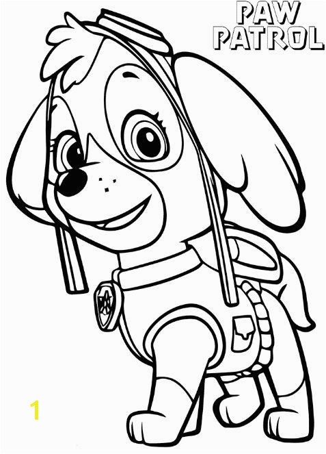 Skye Paw Patrol Coloring Pages Skye Paw Patrol Coloring Page Coloring Board