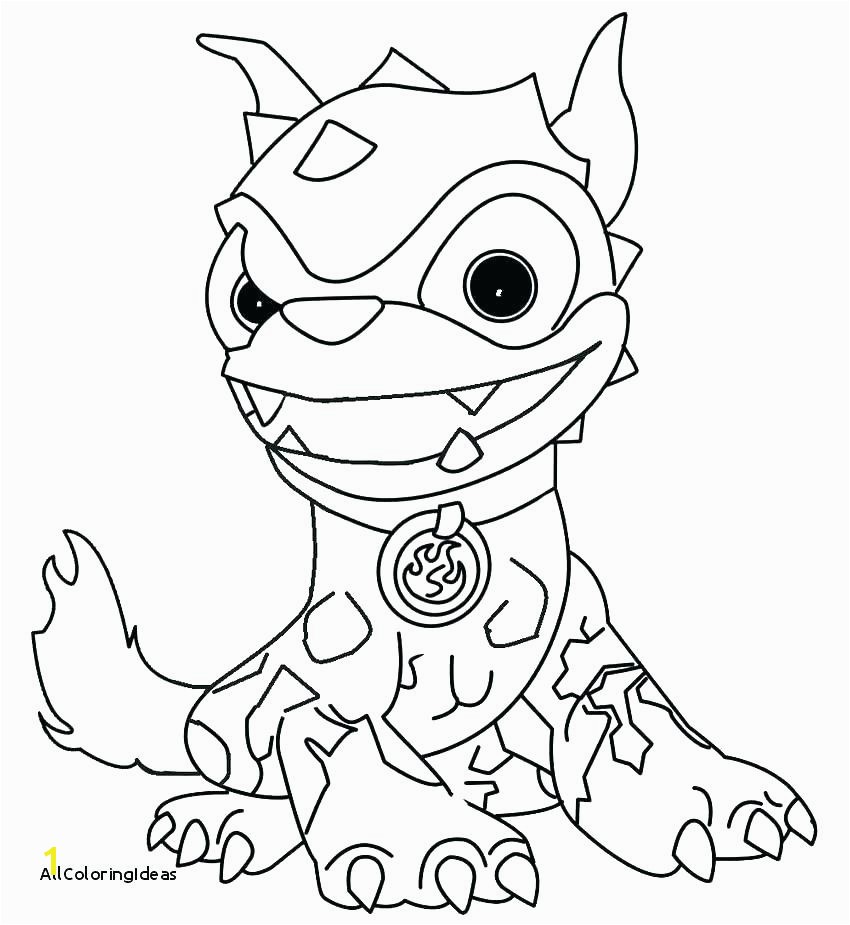 skylanders giants coloring pages lovely crusher luxury hot dog color printable pa