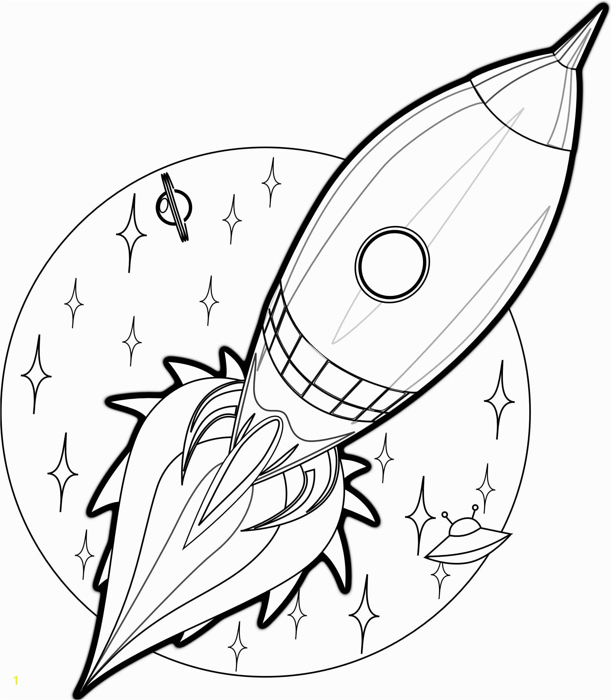 Small Rocket Ship Coloring Page Free Printable Rocket Ship Coloring Pages for Kids