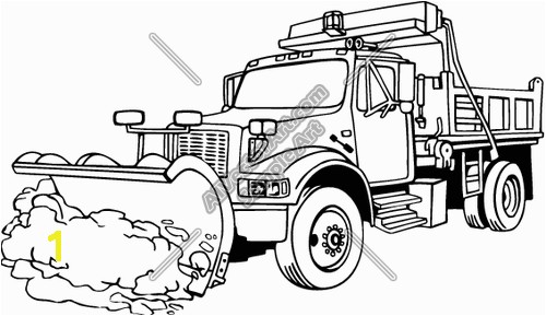 Snow Plow Coloring Page 28 Collection Of Snow Plow Truck Clipart Free