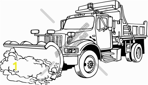 Snow Plow Coloring Page Divyajanan Snow Plow Coloring Page Divyajanan