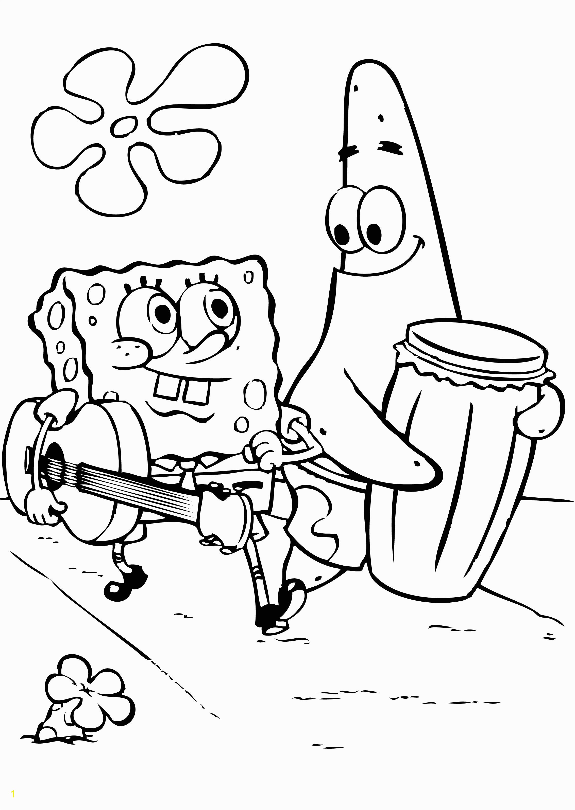 revisited sponge bob colouring pages kids cart