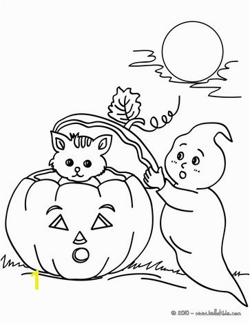 Spooky Cat Coloring Pages Ghost Coloring Pages 27 Printables to Color Online for Halloween