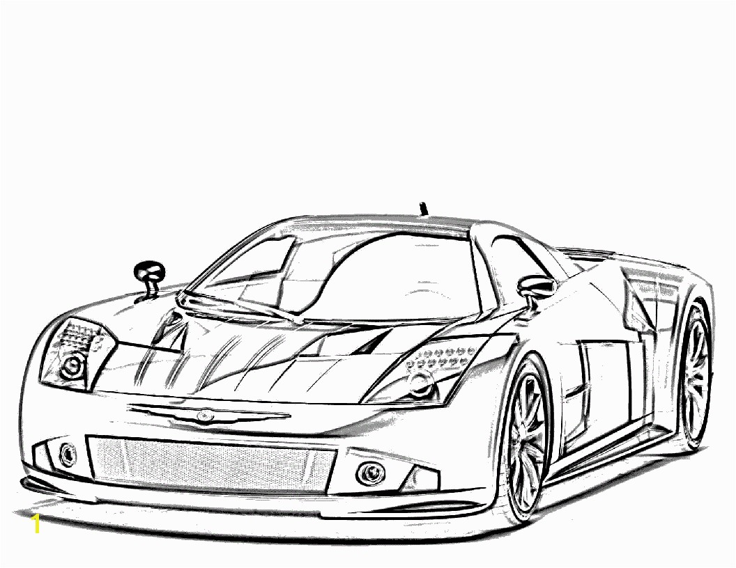 25 Sports Car Coloring Pages For Children 14