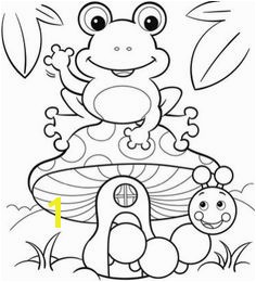 Super cute coloring page