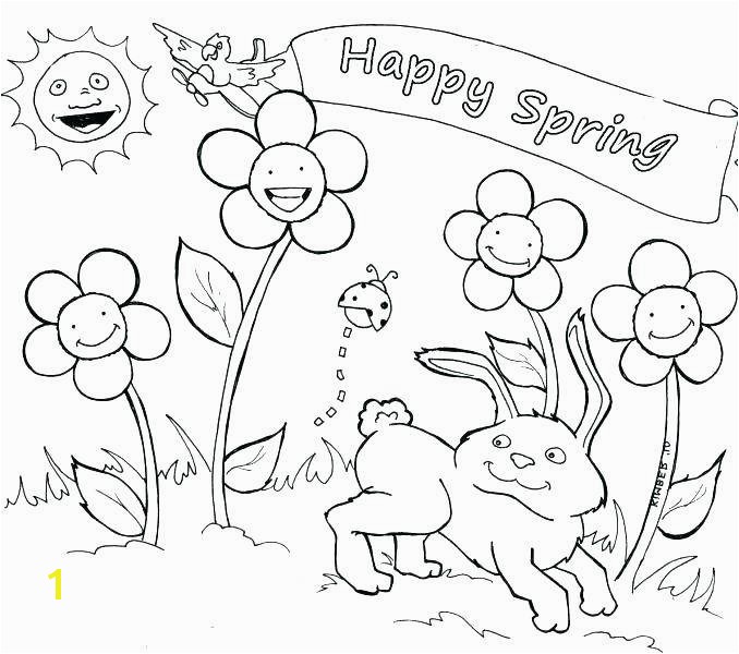 Spring Coloring Sheets Free Printable Daffodil Coloring Page Concept Spring Coloring Pages for Preschoolers