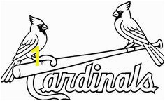 St Louis Cardinals Logo Coloring Pages Free St Louis Cardinals Logos