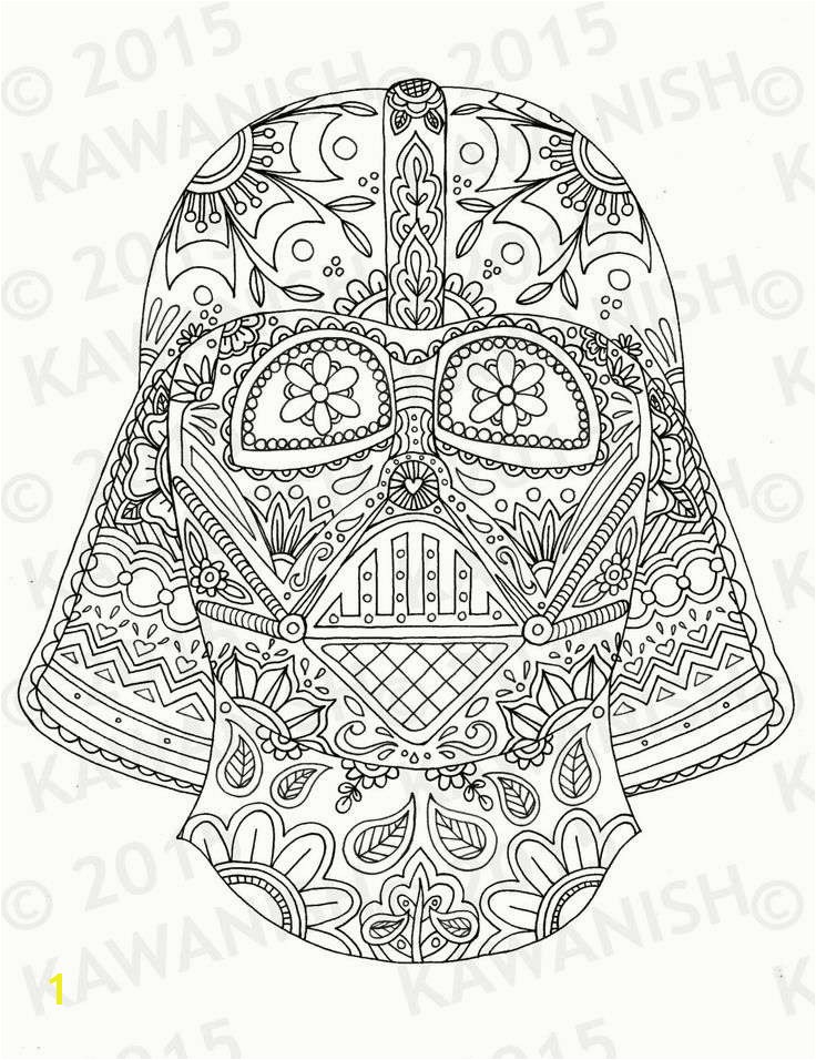 Adult Coloring Book Pages to Print Fresh 1000 Ideas About Star Wars Coloring Book Pinterest