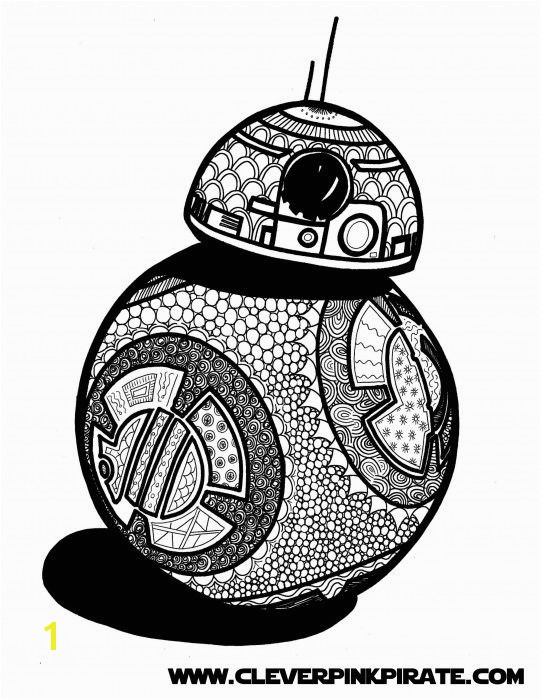 Star Wars Adult Coloring Pages Free Printable Star Wars Bb 8 Coloring Page Recipes