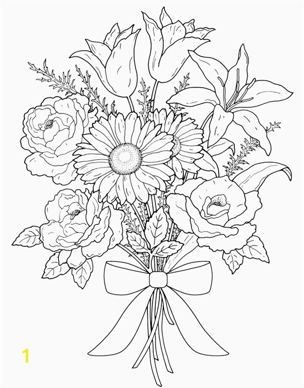 Vases Flowers In Vase Coloring Pages A Flower top I 0d Coloring Flowercoloring Pages