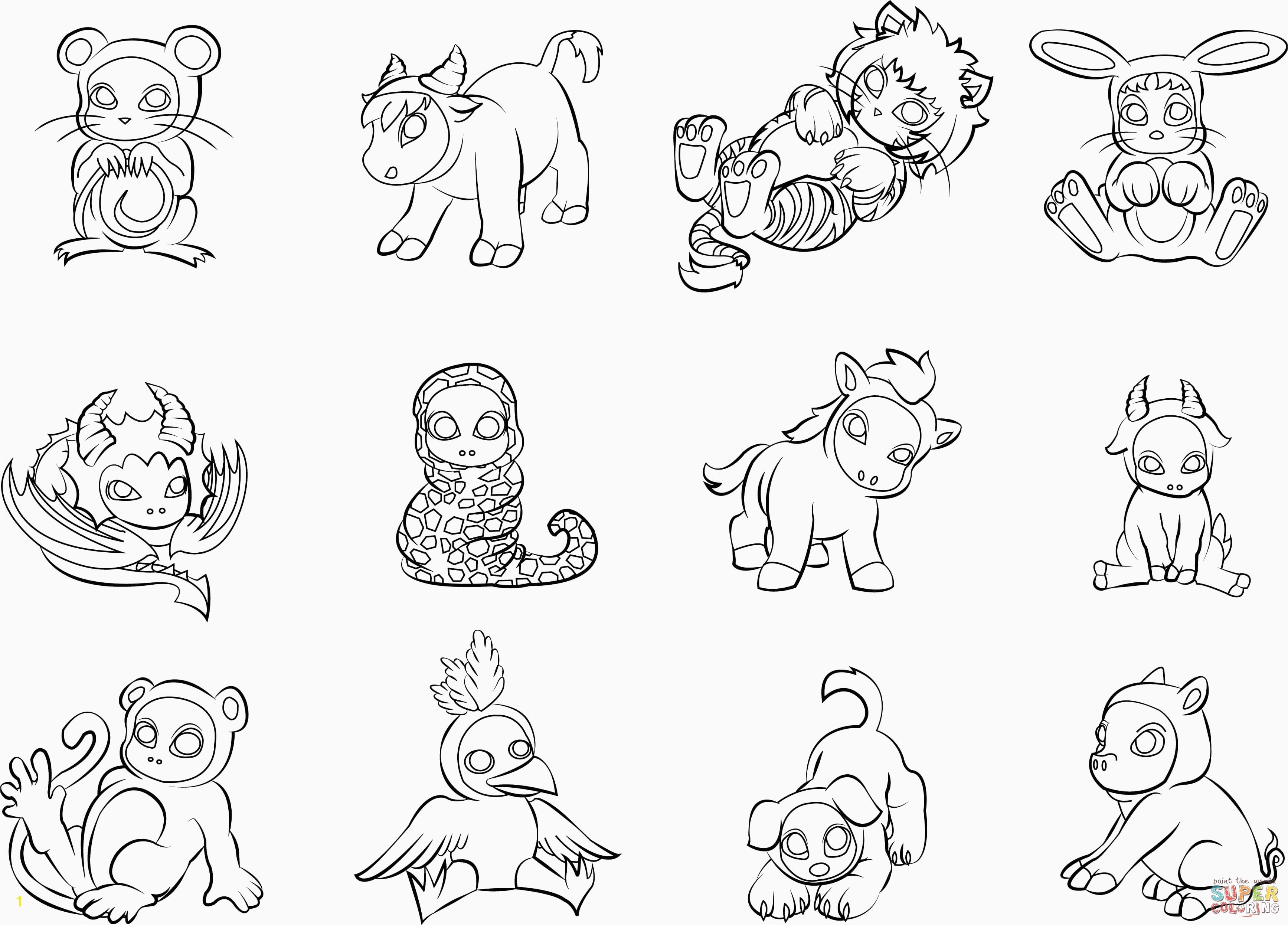 Super Cute Animal Coloring Pages Best Cute Baby Animal Coloring Pages Elegant New Od Dog Coloring