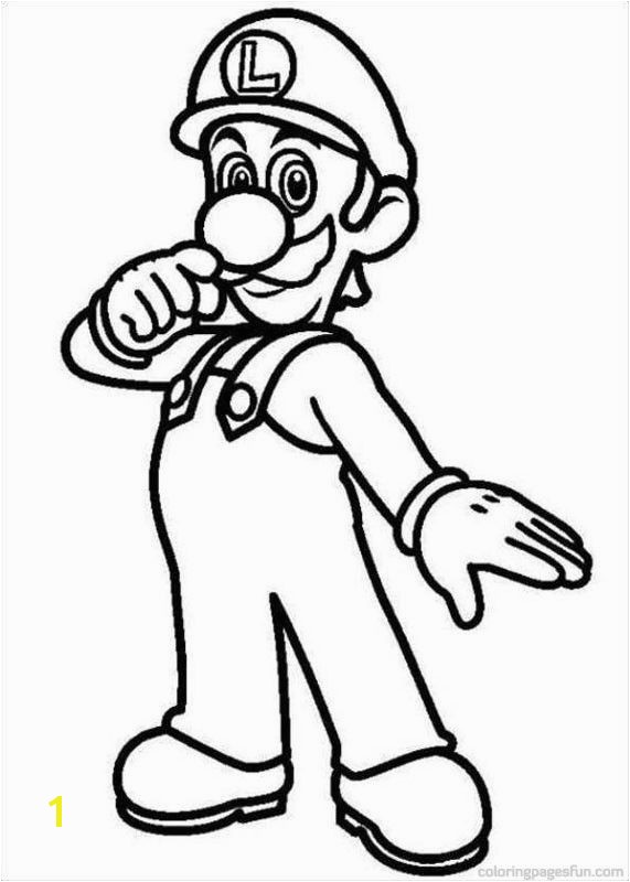 Super Mario Bros Coloring Pages 24