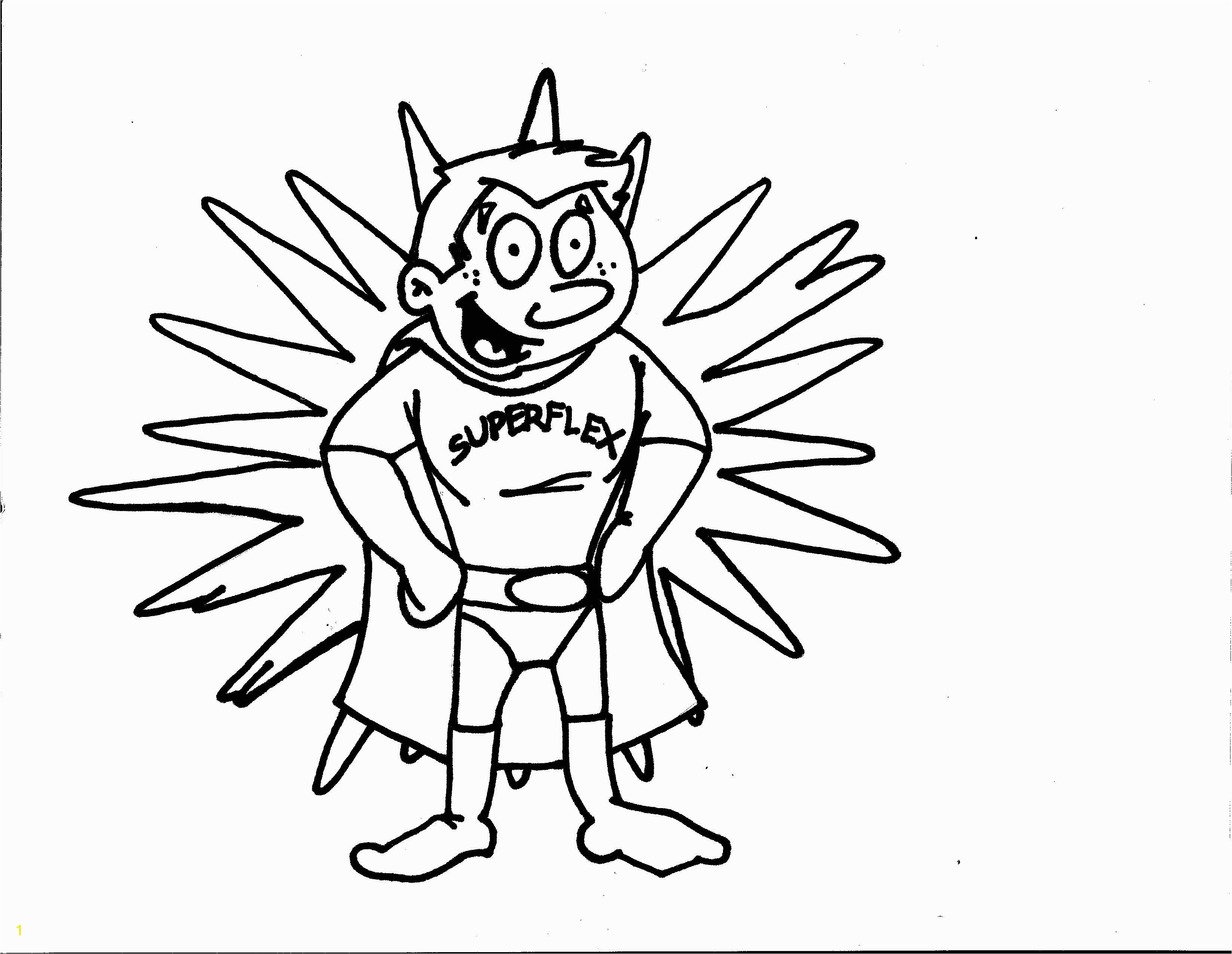 Superflex Coloring Page For each character Identify the Problem each Unthinkable Causes and the Strategies Superflex uses to defeat the Unthinkable