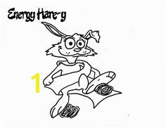 Energy Hare y Coloring Page Team Unthinkables Superflex Social Thinking