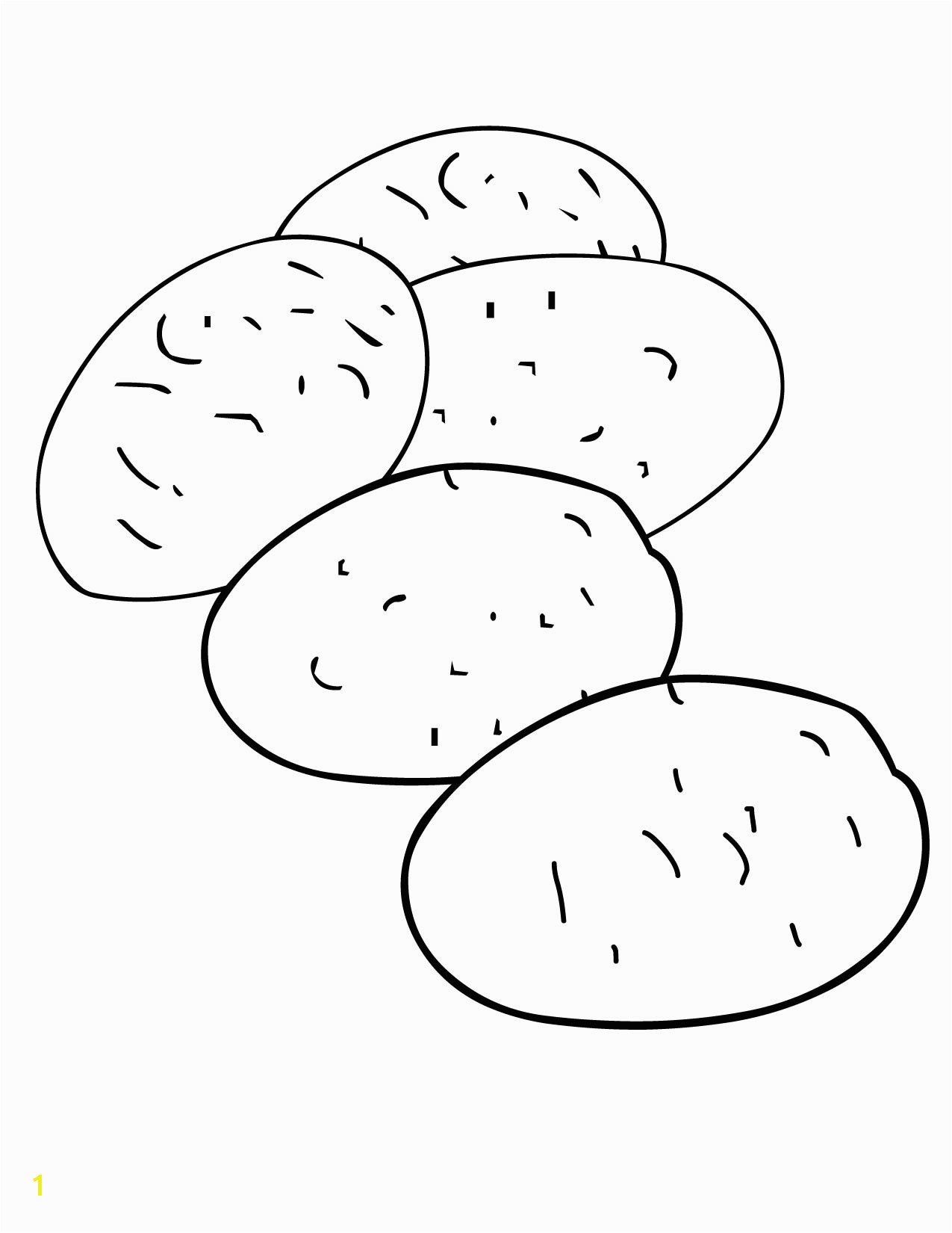 Sweet Potato Coloring Page & Coloring Book