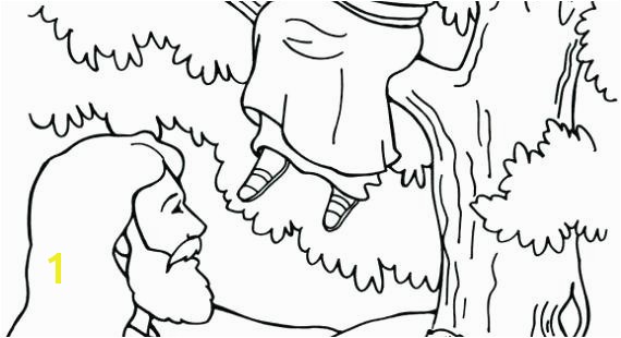 Sycamore Tree Coloring Page Inspirational Zacchaeus Coloring Pages Coloring Page Best Ideas About Preschool