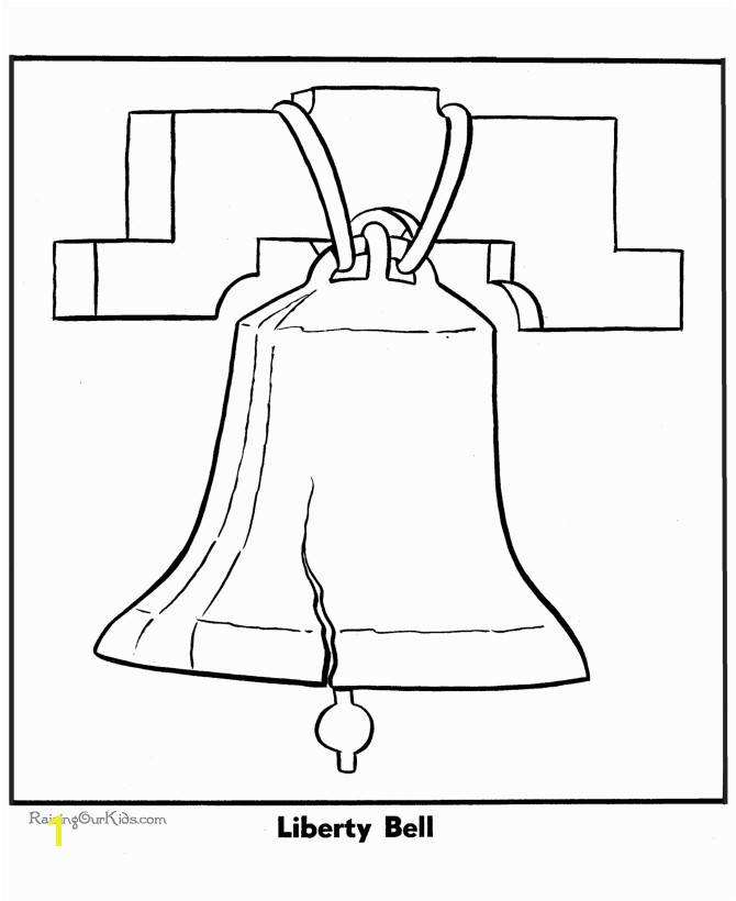Patriotic Symbols FREE to print Liberty Bell Coloring Pages & more