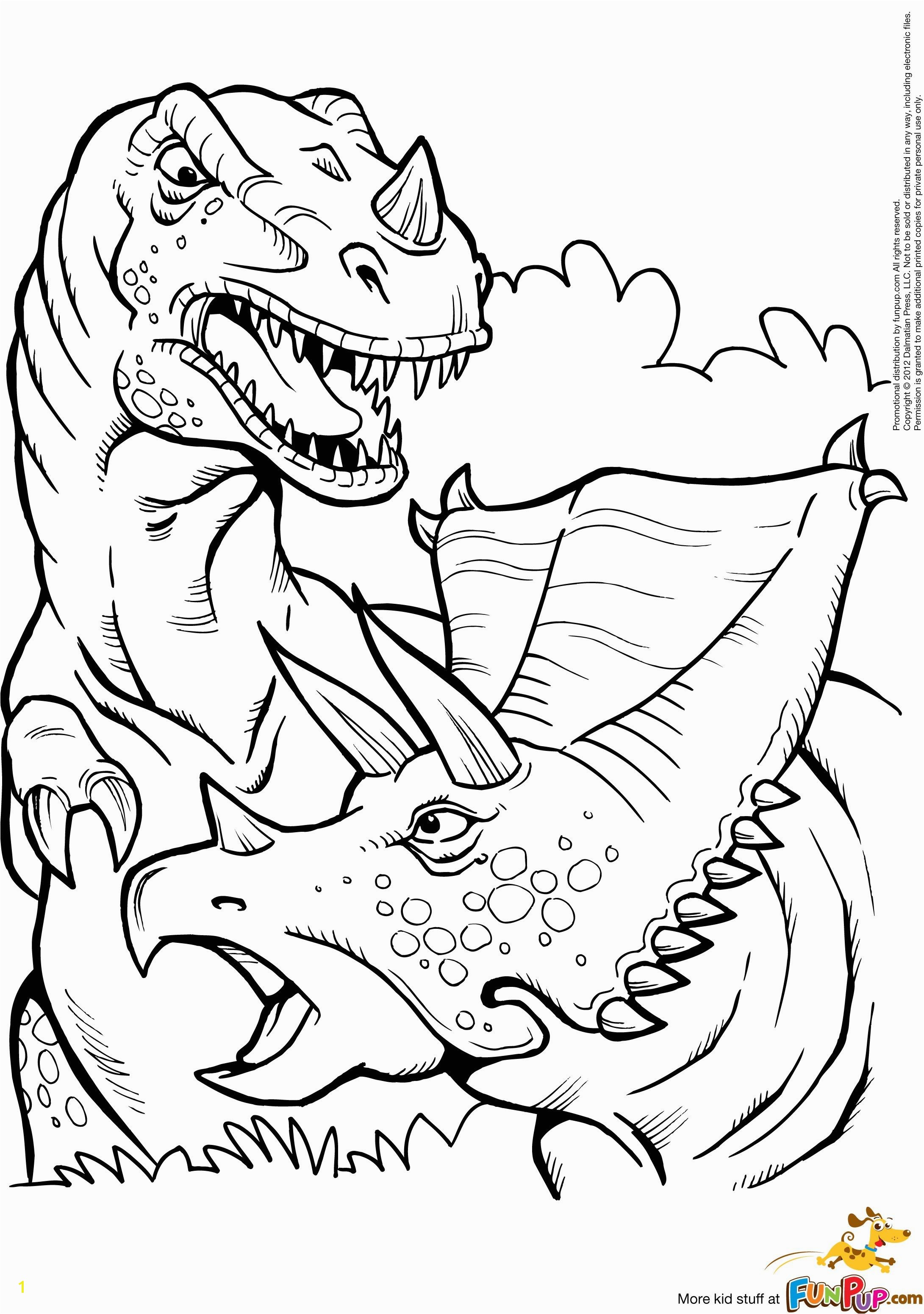 T Rex Coloring Pages Pdf Kleurplaat Printable T Rex and Triceratops Coloring Page