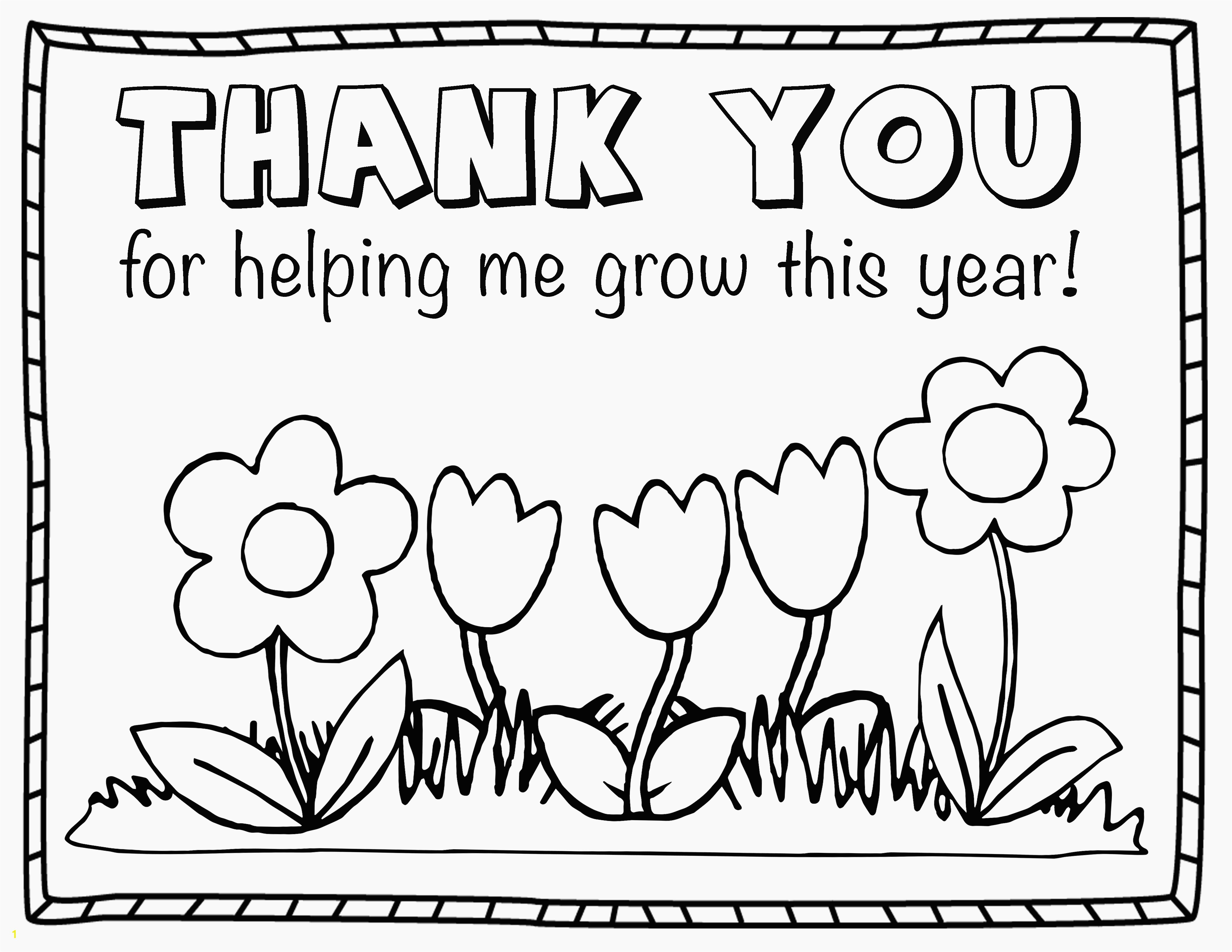 thank you teacher coloring pages collection