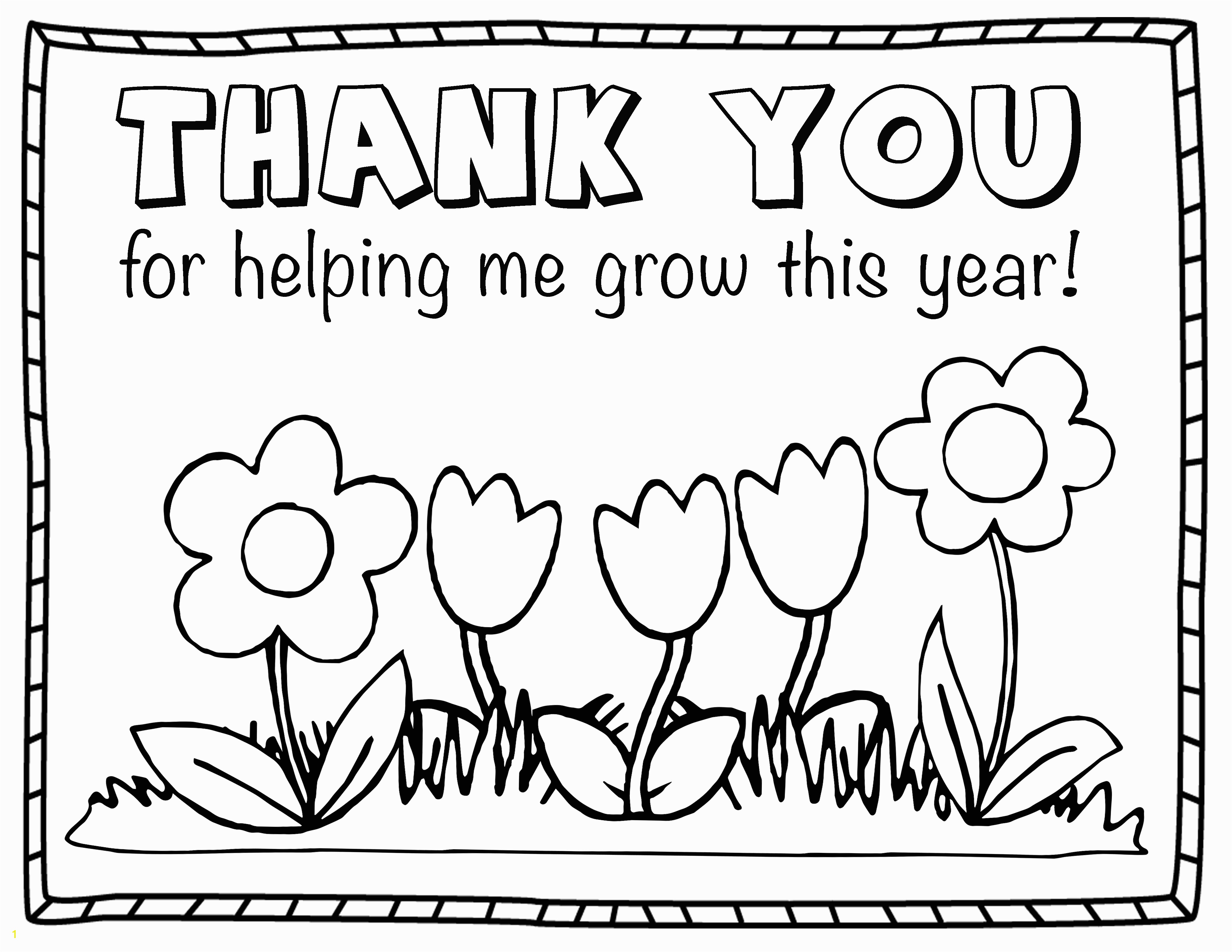 thank you teacher coloring pages collection