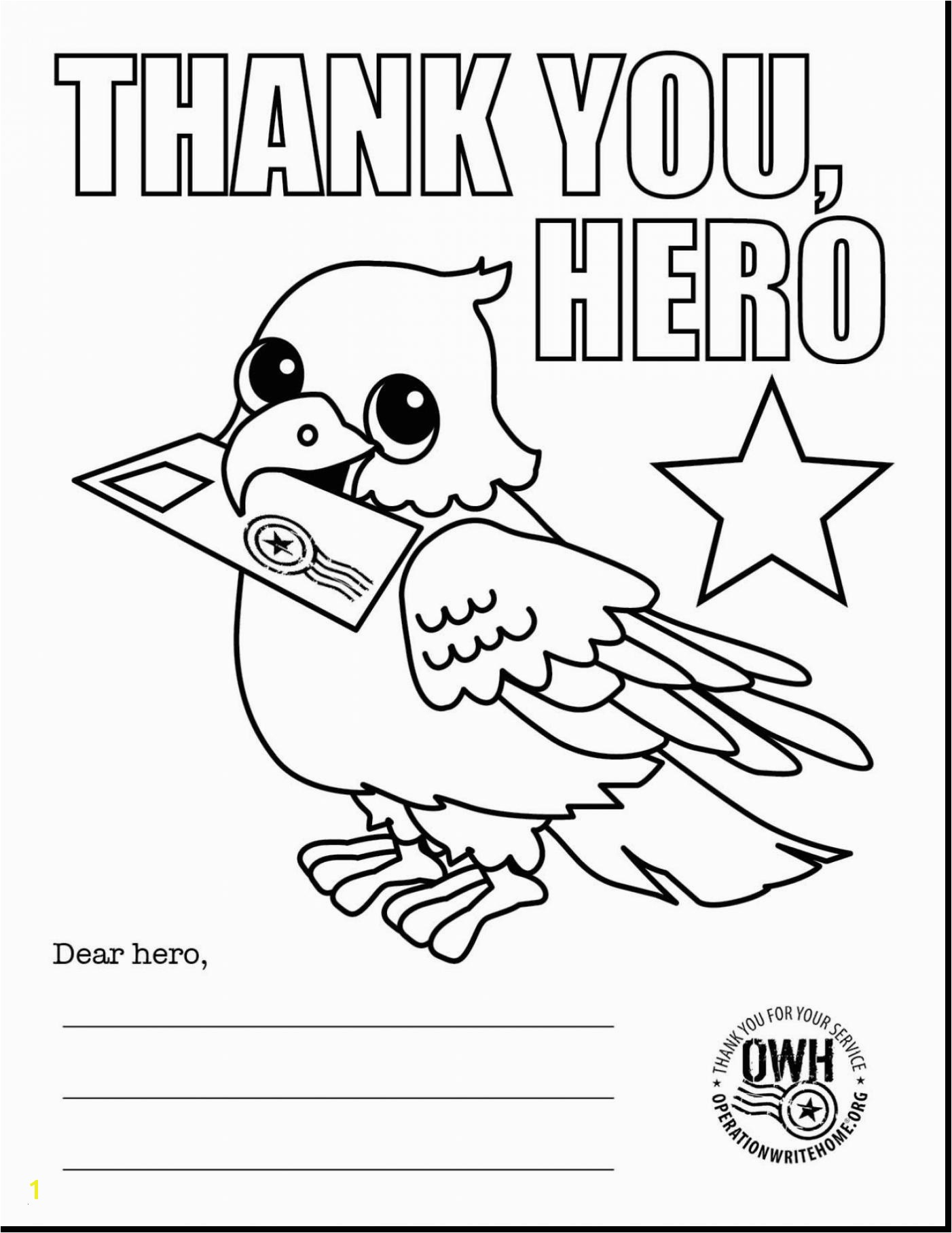 Printable Veterans Day Thank You Cards Unique Elegant Thank You Coloring Sheets
