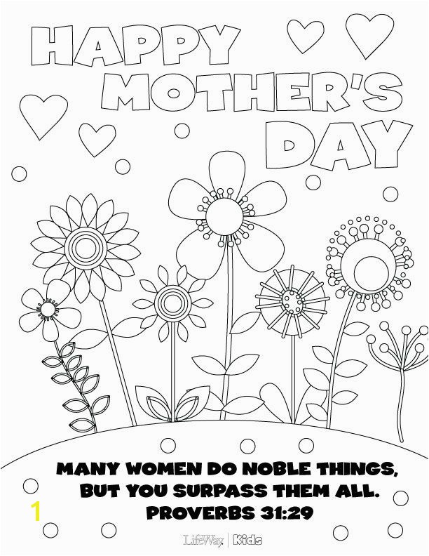 Print out this Mother s Day Coloring page for your sponsored child then they can color it and give it to their mom