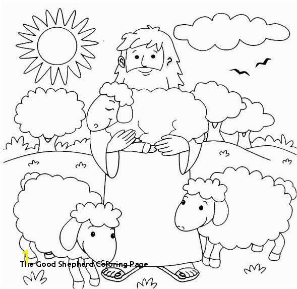 28 the Good Shepherd Coloring Page