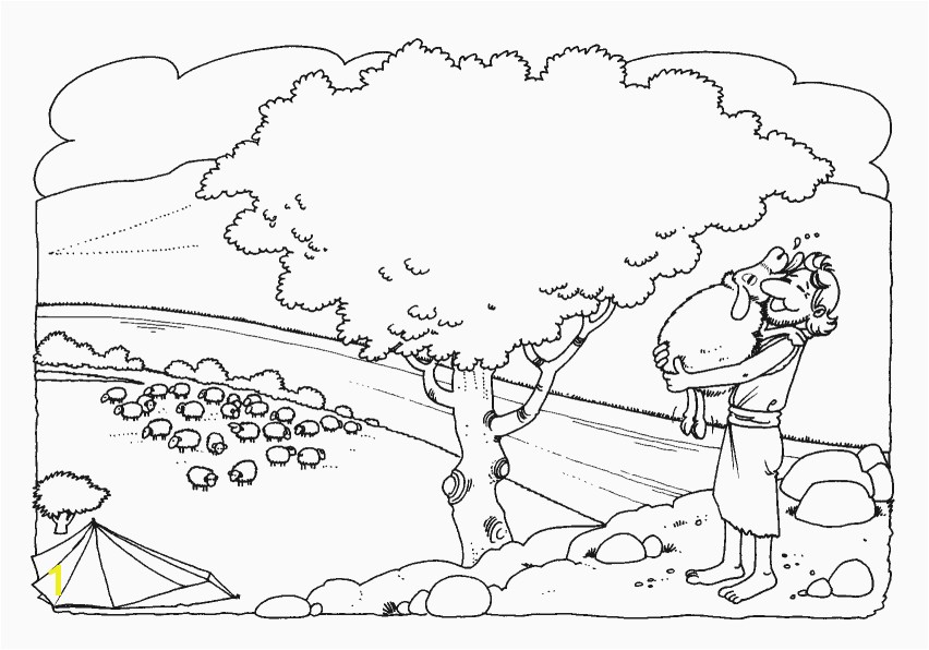 The Lost Sheep Coloring Page Cut and Paste Lost and Found the Parable Of the Lost Sheep